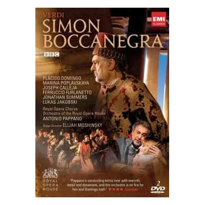 2DVD Placido Domingo: Simon Boccanegra-live From The Royal Ope