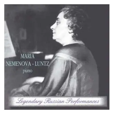 CD Various: Maria Nemenova-lutz - Legendary Russian Performances