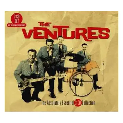 3CD The Ventures: The Absolutely Essential 3 CD Collection