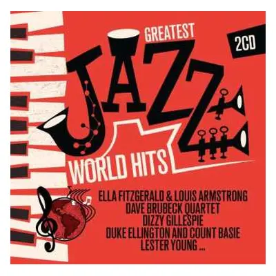 2CD Louis Armstrong & Ella Fitzgerald: Greatest Jazz World Hits