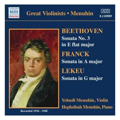 CD Ludwig van Beethoven: Yehudi Menuhin Spielt Violinsonaten