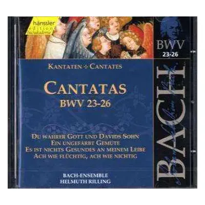 CD Johann Sebastian Bach: Cantatas vol 8 BWV 23-26