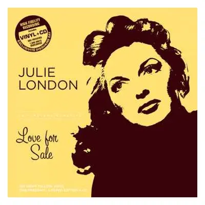 LP/CD Julie London: Love For Sale (yellow Vinyl + Cd)