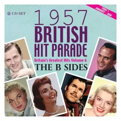 4CD Various: 1957 British Hit Parade The B Sides - Part 1