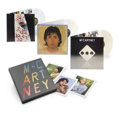 3LP/Box Set Paul McCartney: McCartney I II III CLR | LTD