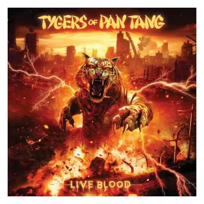 CD Tygers Of Pan Tang: Live Blood