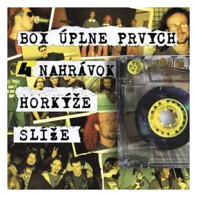 4CD/Box Set Horkýže Slíže: Box Úplne Prvých 4 Nahrávok