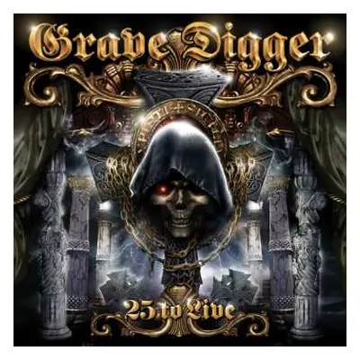 2CD/DVD Grave Digger: 25 To Live