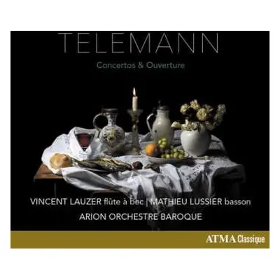 CD Mathieu Lussier: Telemann - Concertos & Ouverture