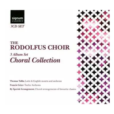 3CD Thomas Tallis: Rodolfus Choir - Choral Collection