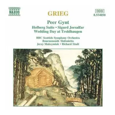 CD Edvard Grieg: Peer Gynt, Holberg Suite, Sigurd Jorsalfar, Wedding Day At Troldhaugen