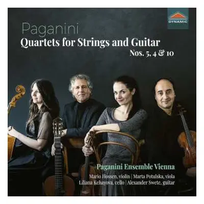 CD Niccolò Paganini: Gitarrenquartette Nr.4,5,10