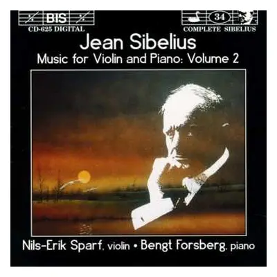 CD Jean Sibelius: Music For Violin And Piano, Volume 2