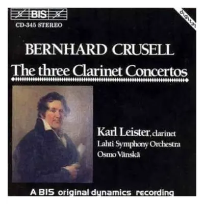 CD Karl Leister: The Three Clarinet Concertos