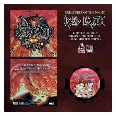 LP Iced Earth: Creatures of the Night LTD | NUM | PIC