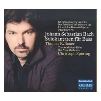 CD Johann Sebastian Bach: Solokantaten Für Bass