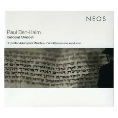 SACD Orchester Jakobsplatz /gr: Kabbalat Shabbat Für Cantor,sopran,chor & 9 Instrumente