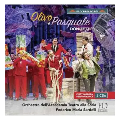 2CD Gaetano Donizetti: Olivo E Pasquale