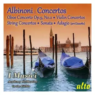 CD Tomaso Albinoni: Violinkonzerte Op.9 Nr.4, 7, 10