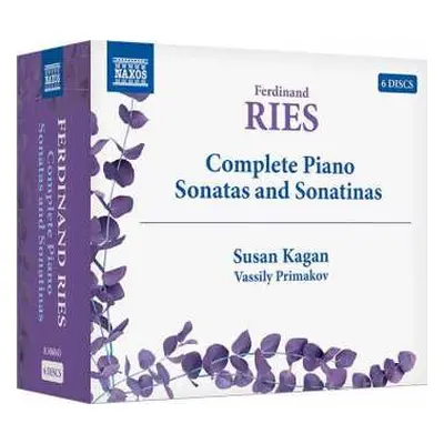 6CD Ferdinand Ries: Complete Piano Sonatas And Sonatinas