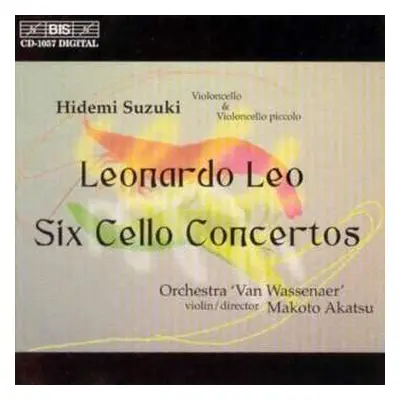 CD Leonardo Leo: Six Cello Concertos