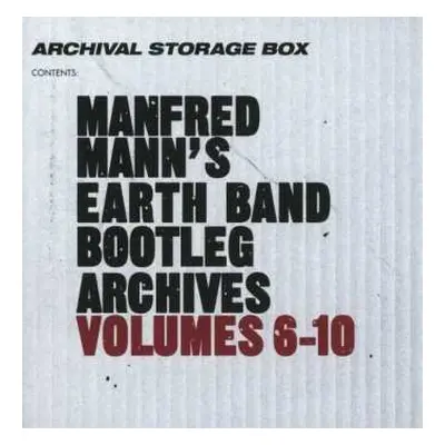 5CD/Box Set Manfred Mann's Earth Band: Bootleg Archives Volumes 6-10