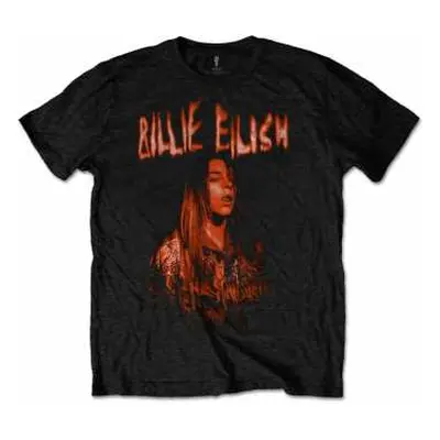 Tričko Spooky Logo Billie Eilish XL