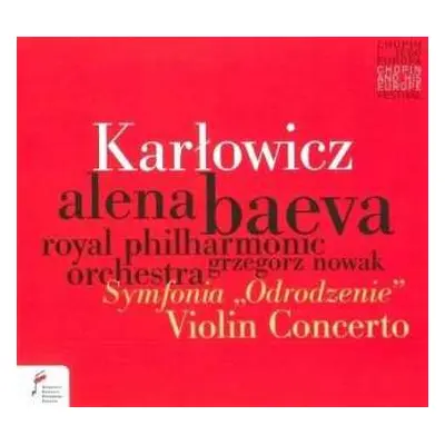 CD Mieczysław Karłowicz: Violinkonzert Op.8