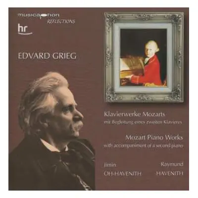 CD Edvard Grieg: Works for piano by W.A. Mozart with additional accompaniment of a second piano