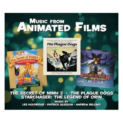 3CD Various: Music From Animated Films