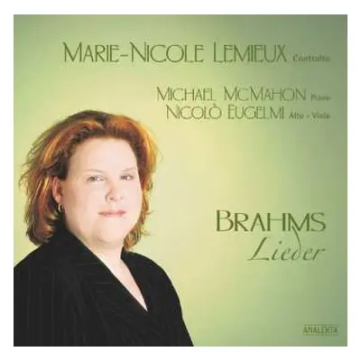 CD Johannes Brahms: Brahms Lieder