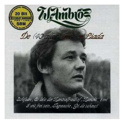 2CD Wolfgang Ambros: De (40 Aller) Best'n Liada