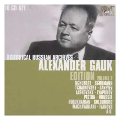 10CD/Box Set Various: Historical Russian Archives • Alexander Gauk Edition Volume 2