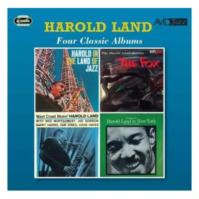 2CD Harold Land: Four Classic Albums