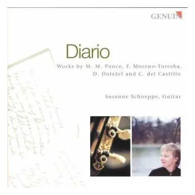 CD Manuel Maria Ponce: Susanne Schoeppe - Diario