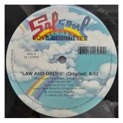 LP Love Committee: Law And Order / A Little Love