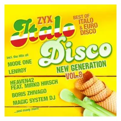 2CD Various: ZYX Italo Disco New Generation Vol. 8