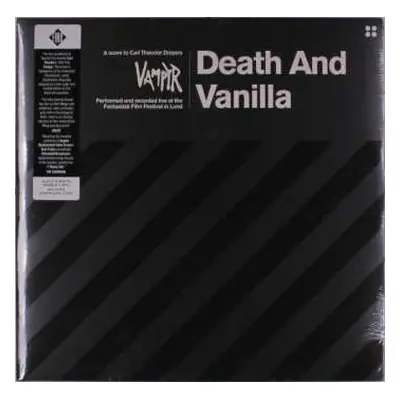 LP Death And Vanilla: Vampyr (black & White Marble Vinyl)