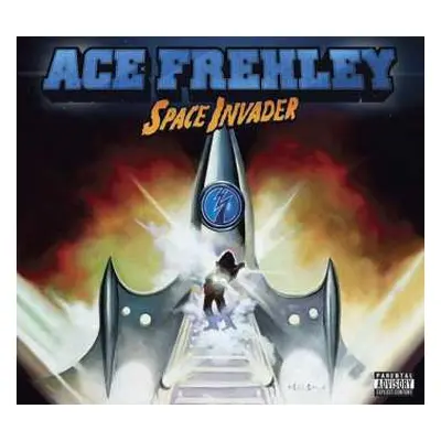 2LP Ace Frehley: Space Invader (clear & Cobalt Blue Vinyl)