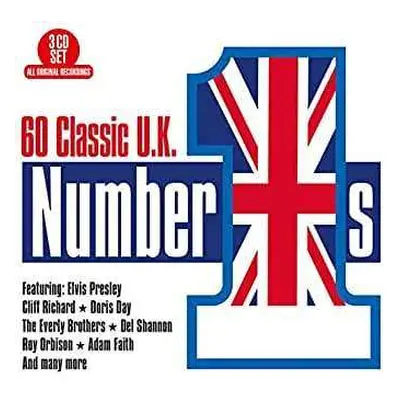 3CD Various: 60 Classic Uk Number 1's