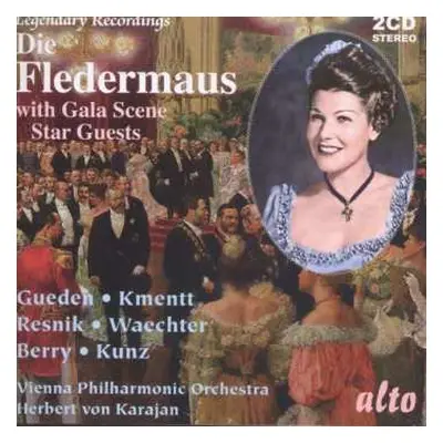 2CD Herbert von Karajan: Die Fledermaus (with Gala Scene)