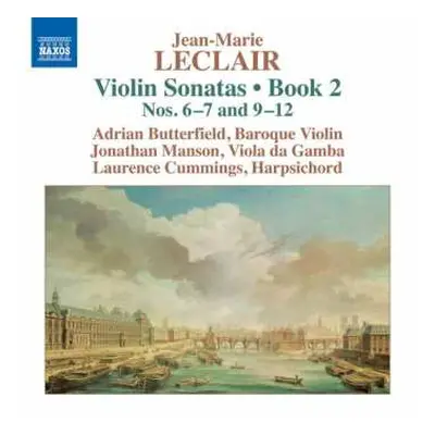 CD Laurence Cummings: Violin Sonatas • Book 2 Nos. 6-7 and 9-12