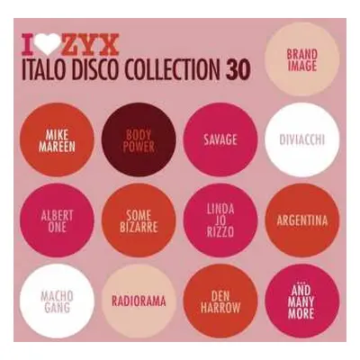 3CD Various: I Love ZYX Italo Disco Collection 30