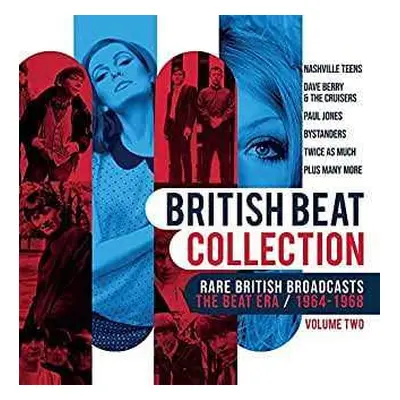 3CD Various: British Beat Collection: Rare British Broadcasts - The Beat Era 1964-1968 Volume 2