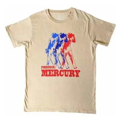 Freddie Mercury Unisex T-shirt: Multicolour Photo (x-large) XL