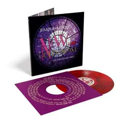 LP Simple Minds: New Gold Dream - Live From Paisley Abbey (red & Black Marbled Vinyl)