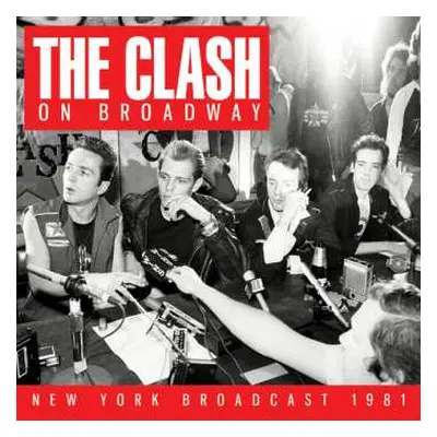 2LP The Clash: On Broadway (red Vinyl 2lp)