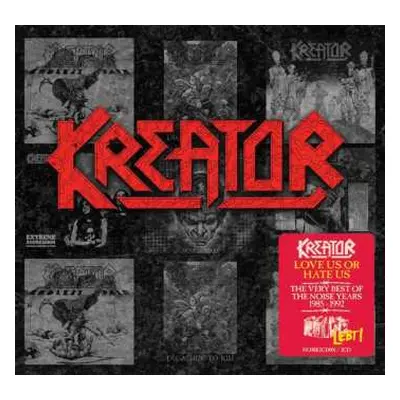 2CD Kreator: Love Us Or Hate Us - The Very Best Of The Noise Years 1985-1992 DIGI