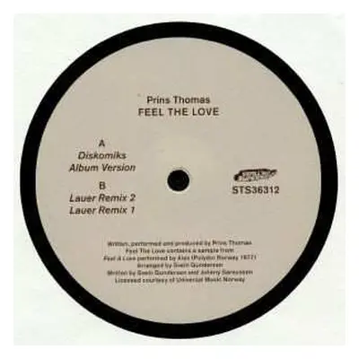 LP Prins Thomas: Feel The Love