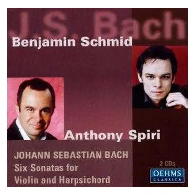 2CD Johann Sebastian Bach: Six Sonatas For Violin And Harpsichord